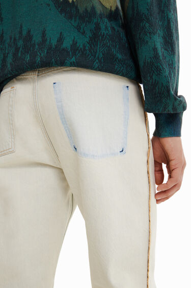Jean décontracté messages | Desigual