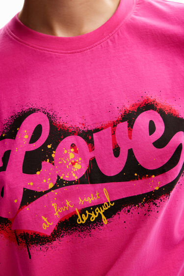 Samarreta graffiti Love | Desigual