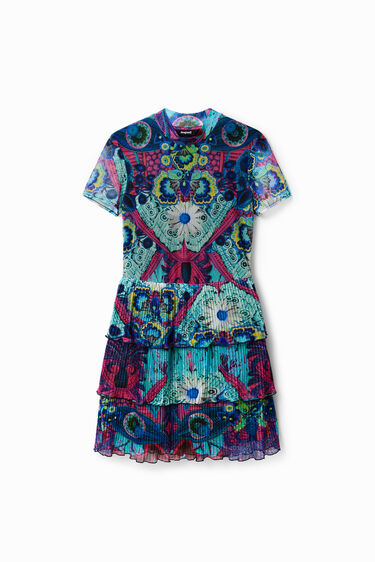 Vestido corto capas M. Christian Lacroix | Desigual