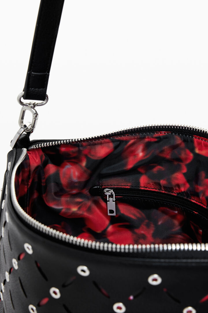 Bossa efecte pell troquelada mitjana | Desigual
