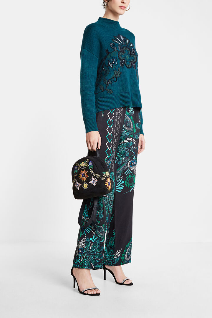 Flowing trousers mandalas print | Desigual
