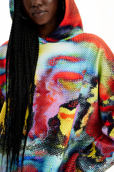 Dessuadora oversize María Escoté | Desigual