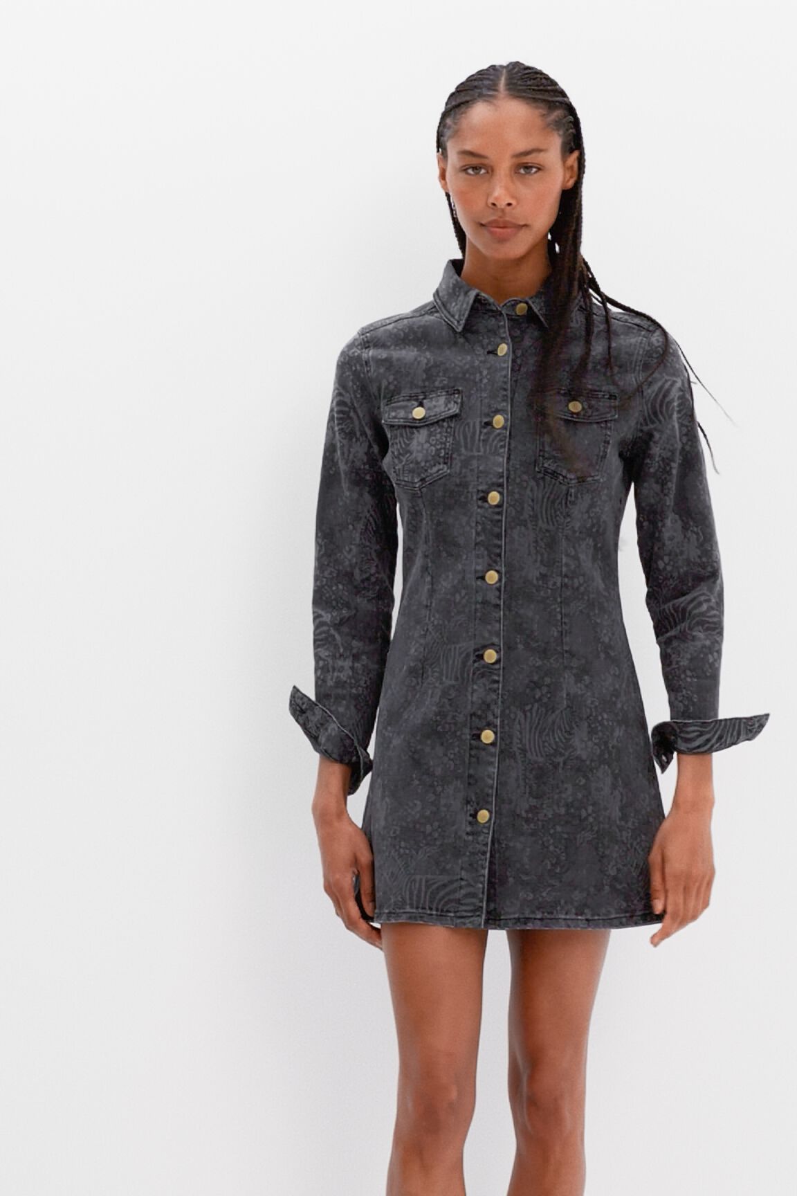 Vestidos vaqueros desigual top