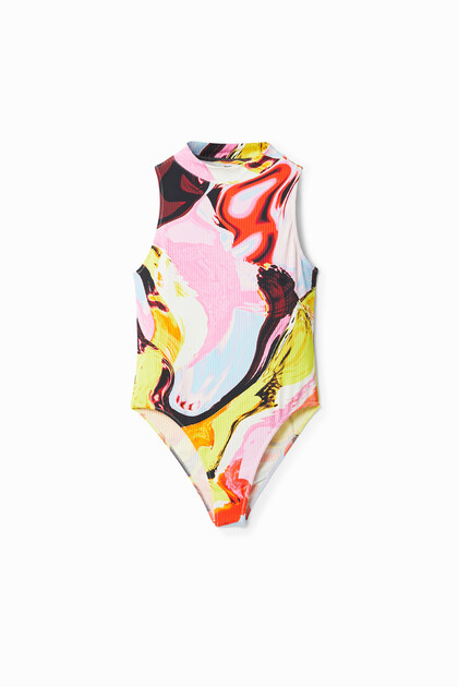 Body estampado digital multicolor