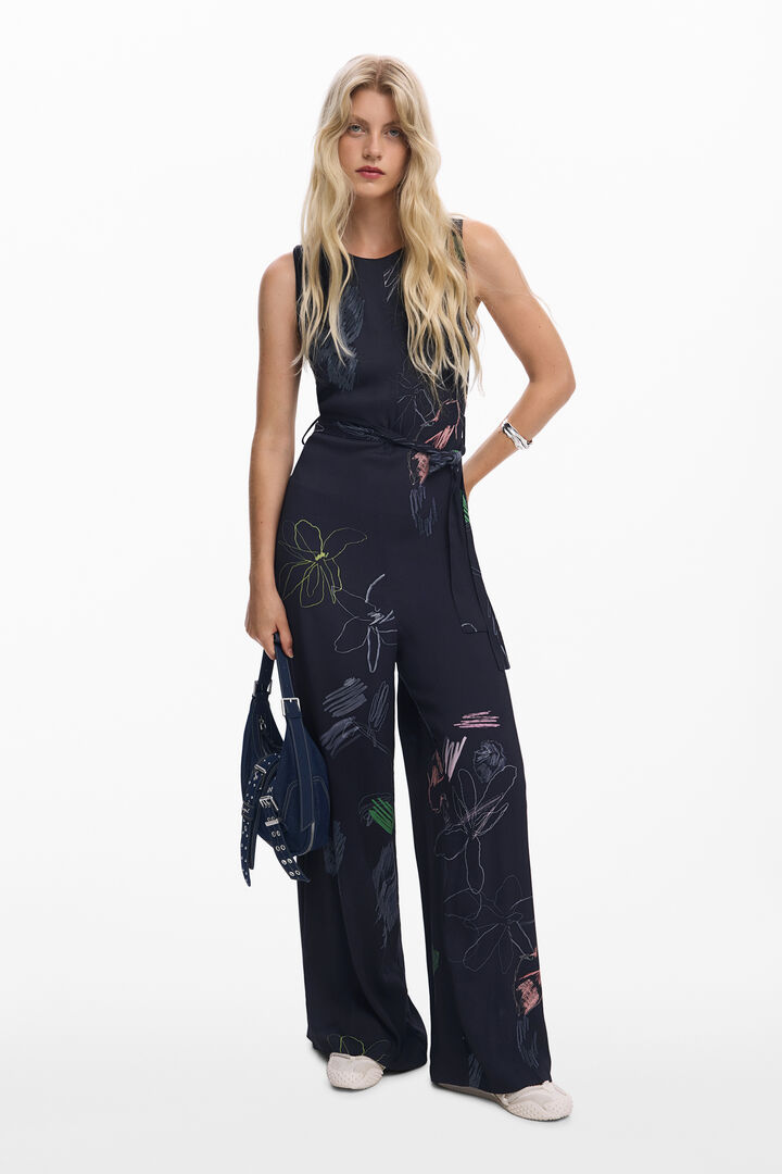 Floral palazzo jumpsuit | Desigual
