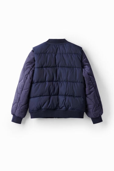 Quilted bomber jacket | Desigual
