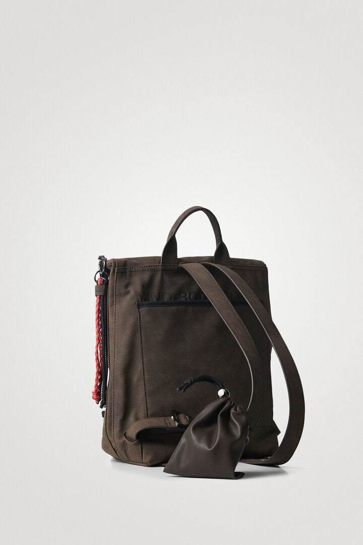 Zaino quadrato patta estensibile | Desigual
