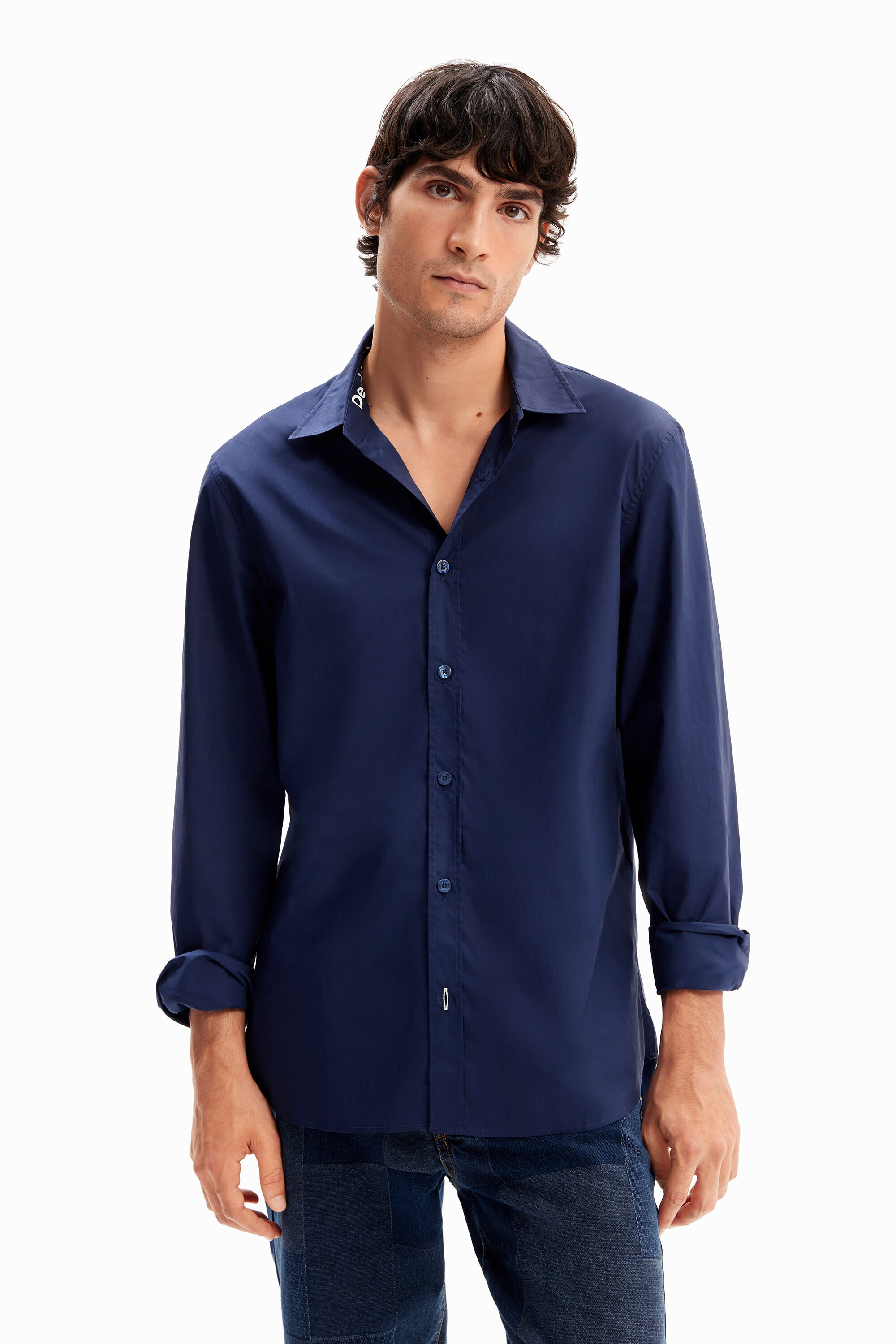 Desigual Basic shirt with contrasting details