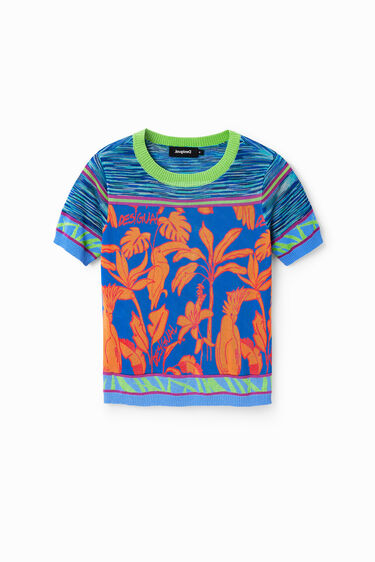 Camiseta punto tropical | Desigual