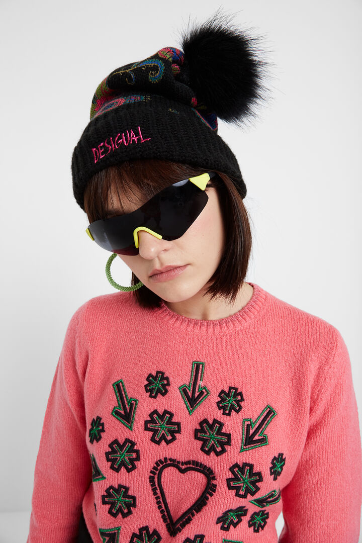 Bonnet en tricot Paisley | Desigual
