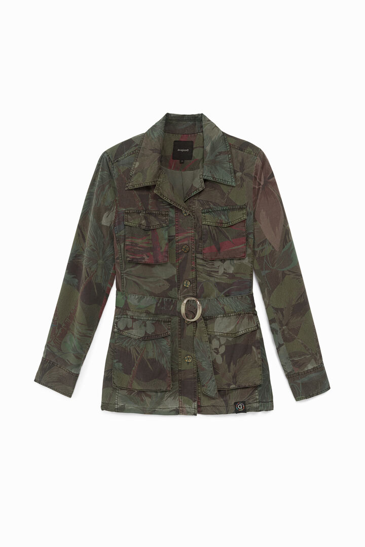 Giacca militare camoflower | Desigual