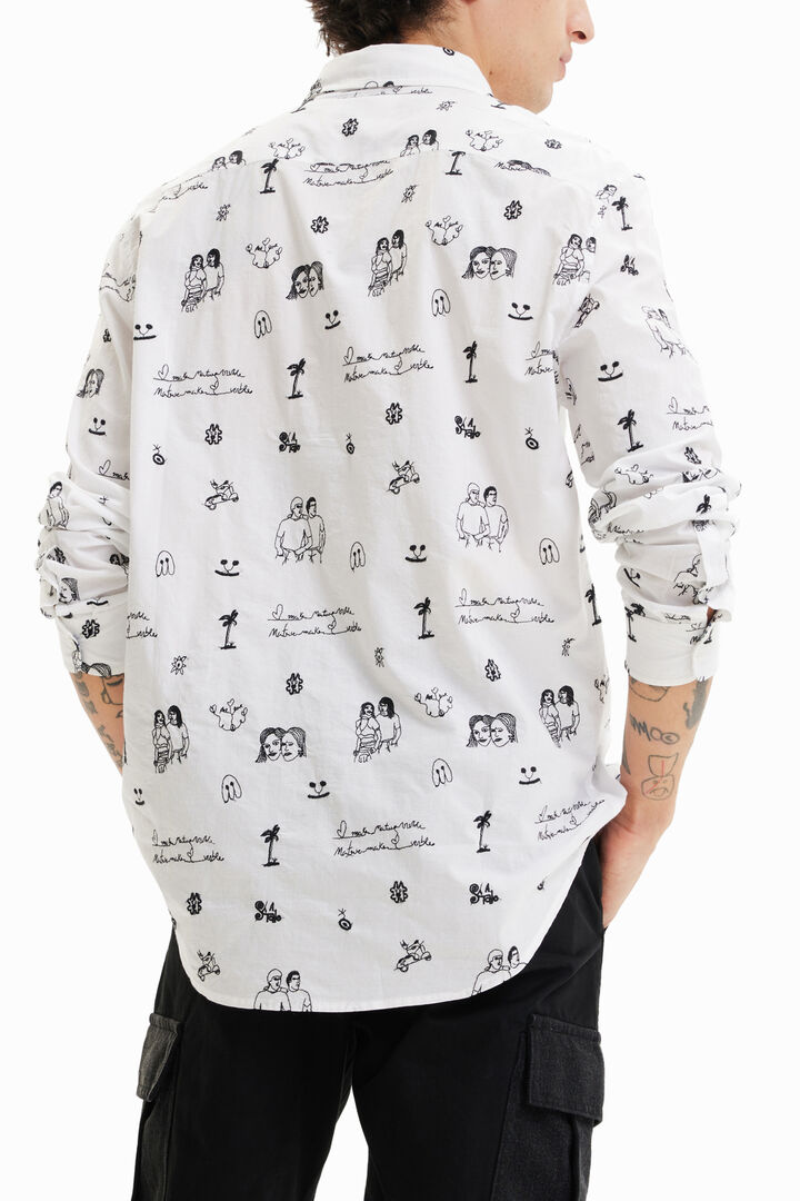 Hemd Voile Stickereien | Desigual