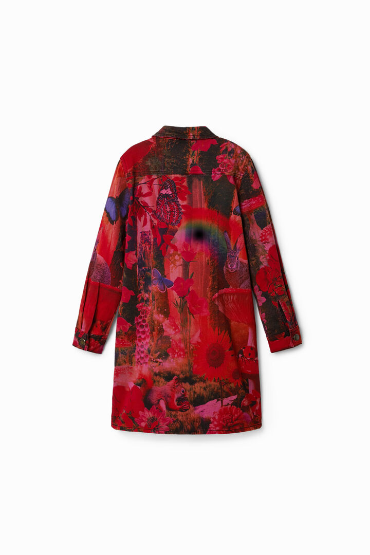 Vestido camisero floral | Desigual