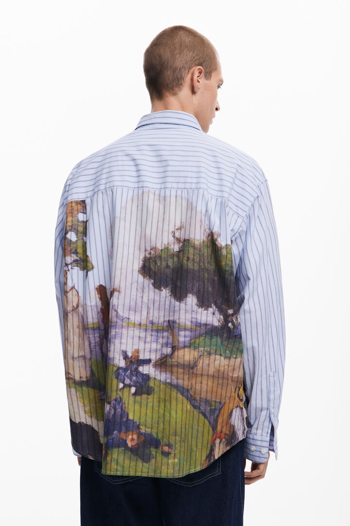 Camisa com estampa de paisagem | Desigual