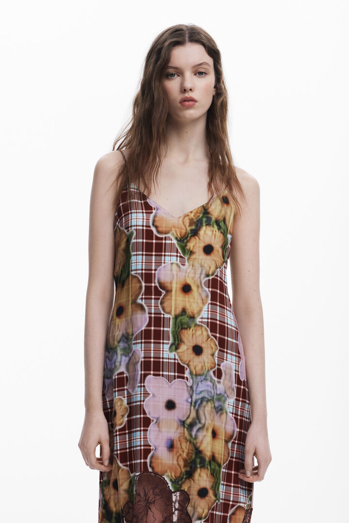 コリーナ・ストラダのスリップドレス | Desigual
