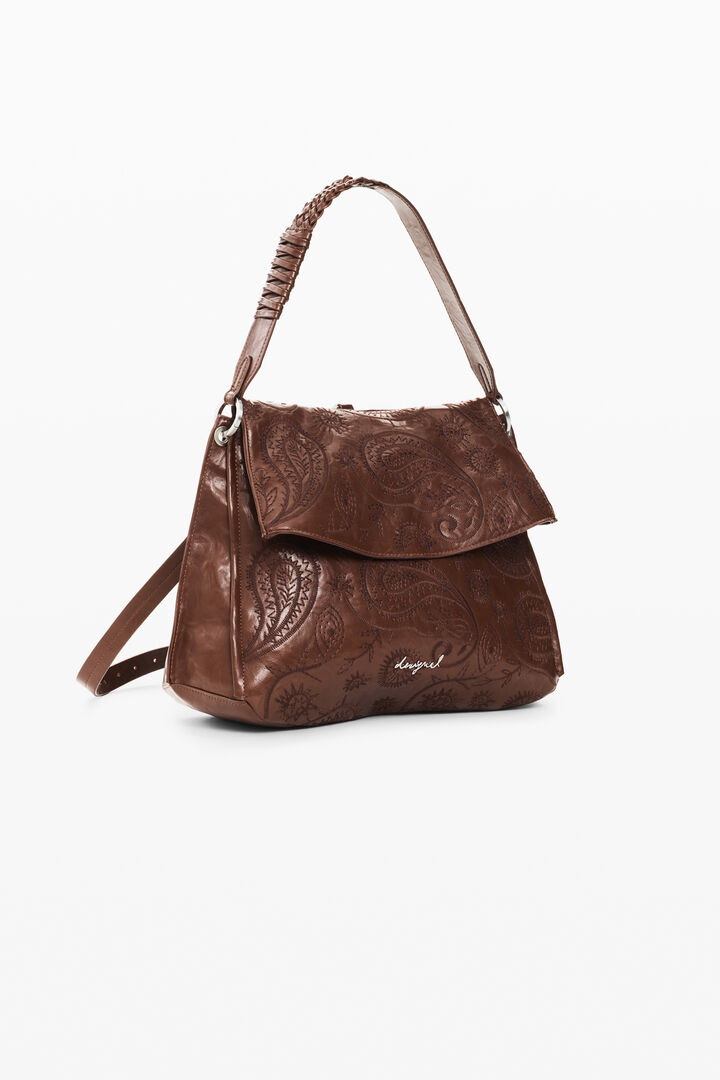 Medium Faux Leather Backpack