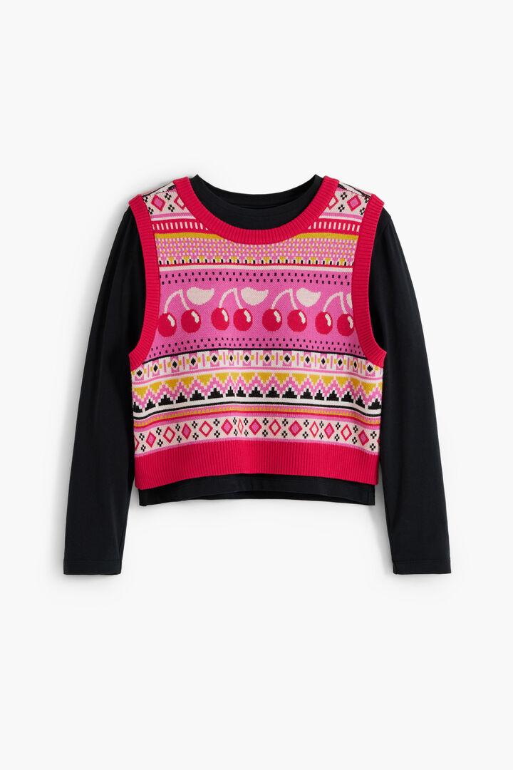 Camiseta 2en1 chaleco | Desigual