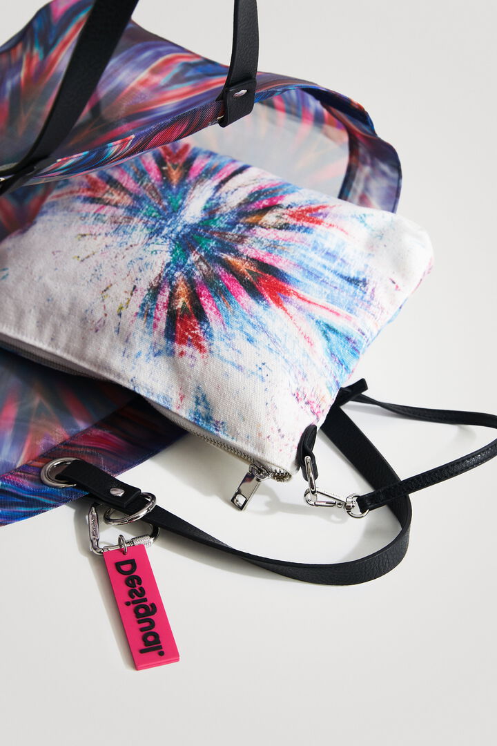 Kaleidoscope mesh shopper | Desigual