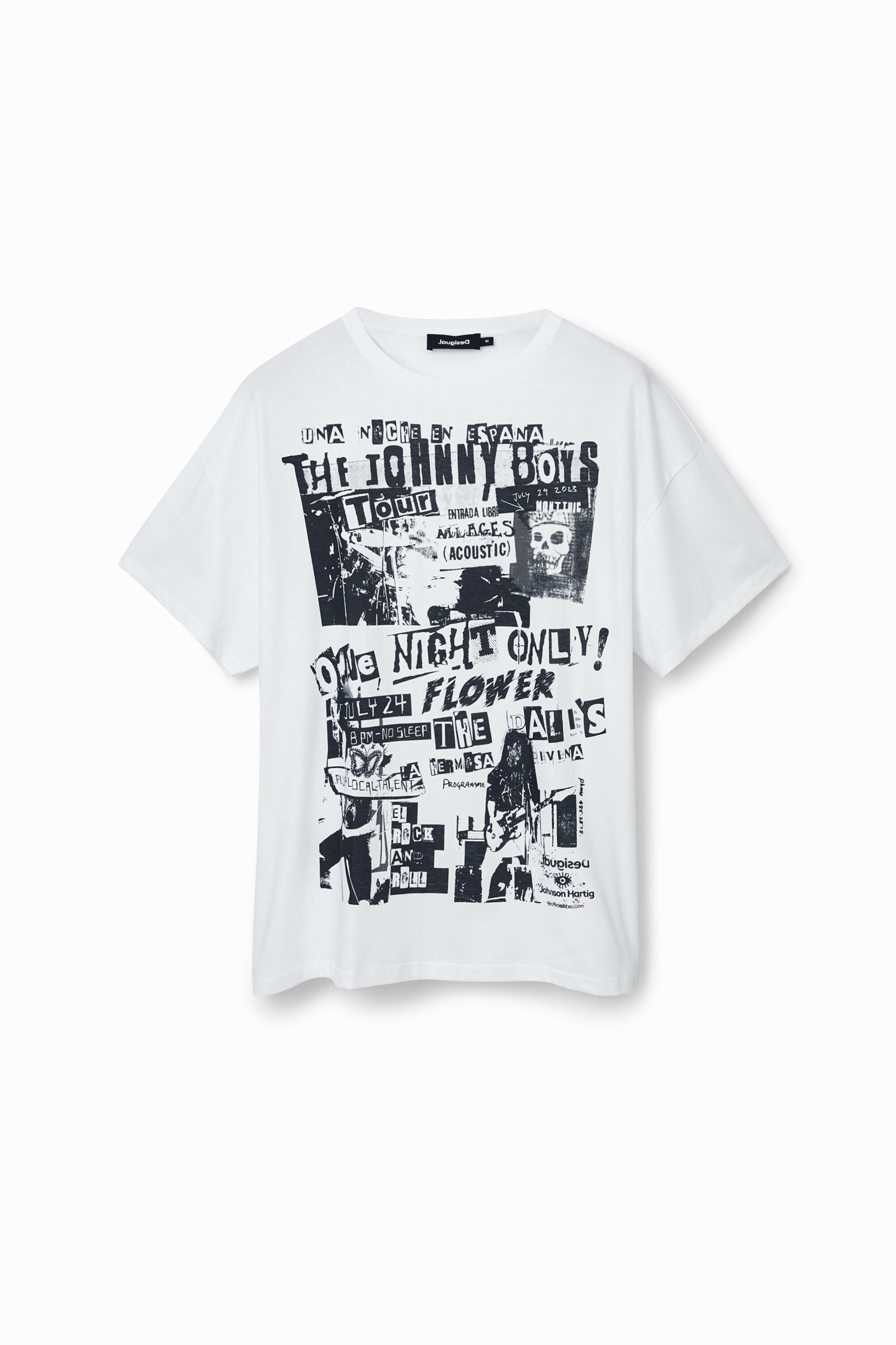 Johnson Hartig unisex oversize T shirt Desigual