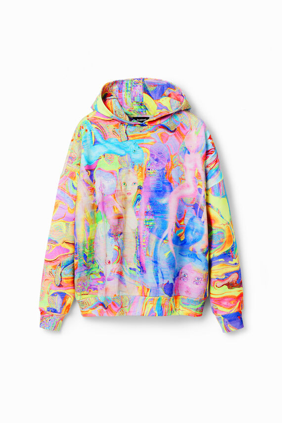 María Escoté oversize spirits hoodie