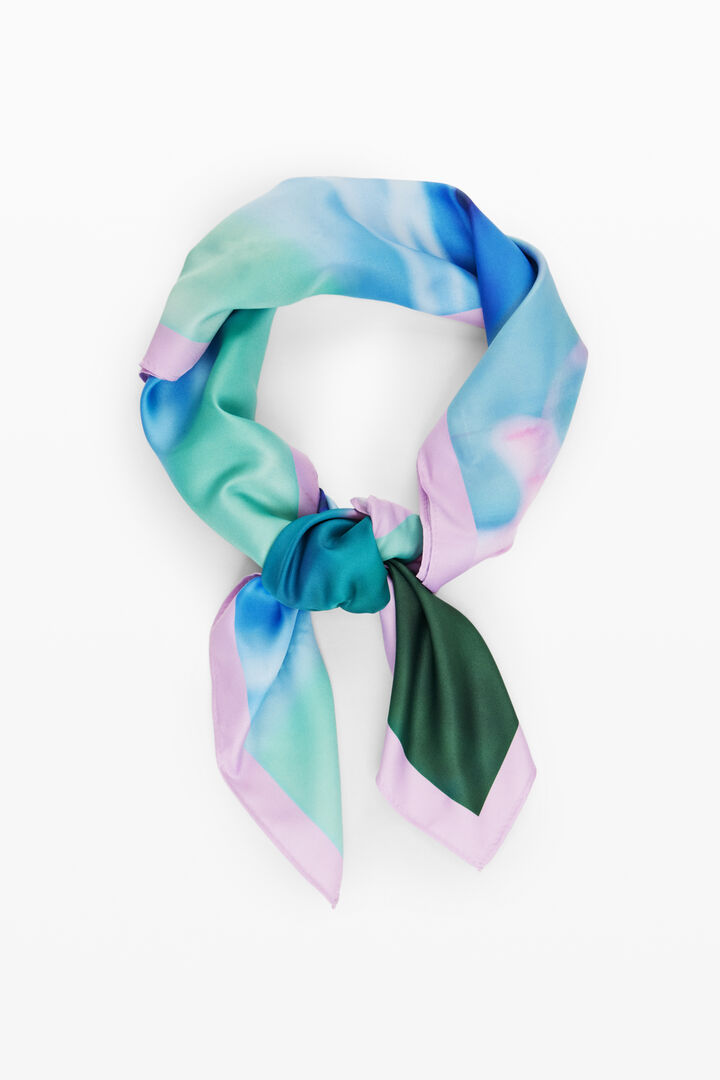 Watercolor floral scarf | Desigual