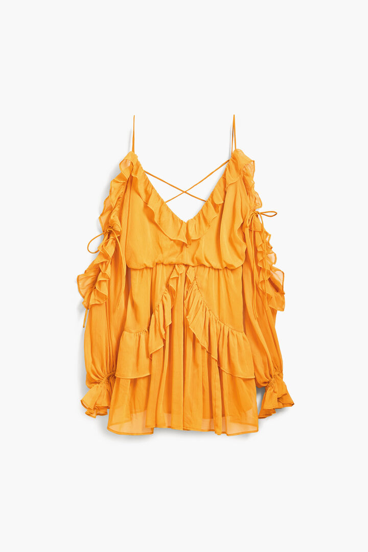 Ruffled mini dress | Desigual