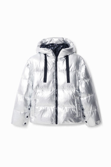 Chaqueta padded mangas desmontables | Desigual