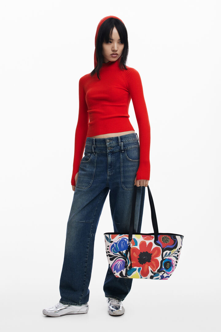 Floral shopper bag | Desigual