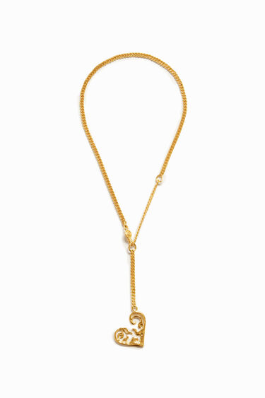 Collier petit cœur plaqué or Zalio | Desigual