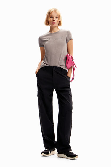Samarreta slim strass | Desigual