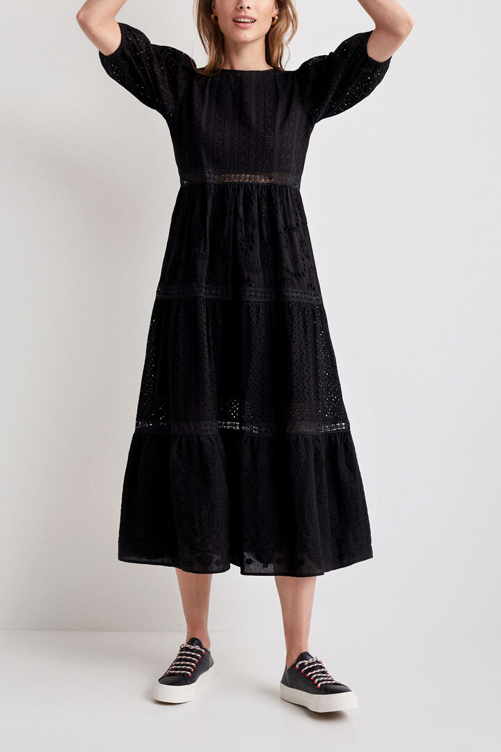 Vestido boho bordados | Desigual