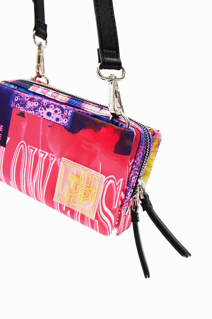 Small collage crossbody bag | Desigual