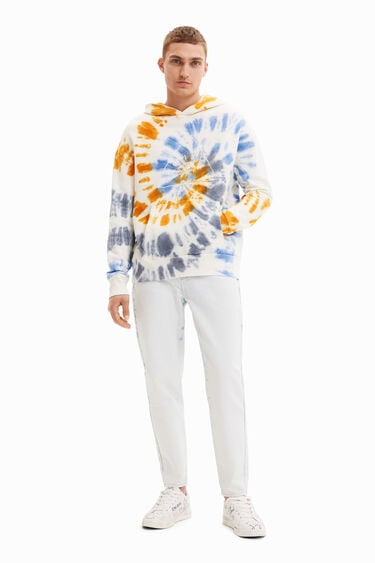 Sweatshirt met tie-dye ufo | Desigual