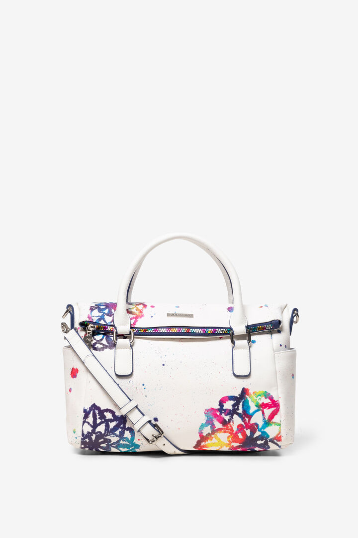 White Bag with Mandalas Loverty | Desigual