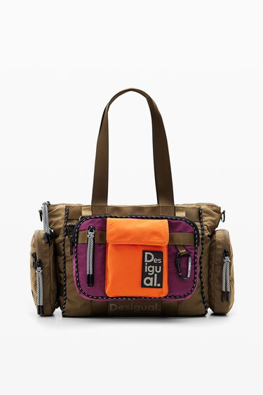 Mittelgroße, vielseitig tragbare Tasche Voyager | Desigual