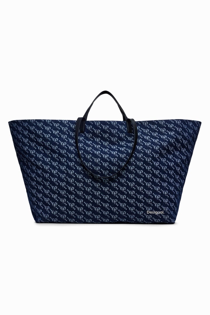 SHOPPER TAS MET DESIGUAL-LOGO