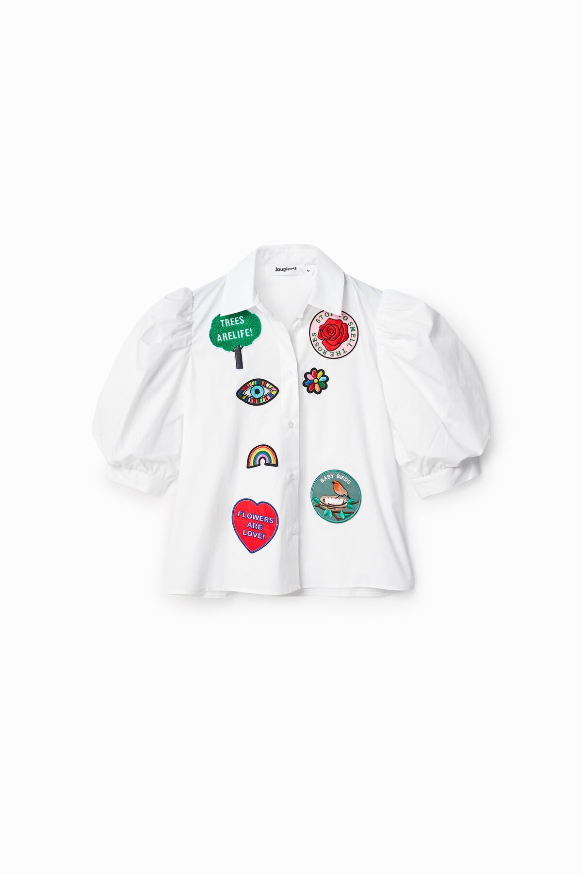 Johnson Hartig balloon-sleeve shirt | Desigual.com