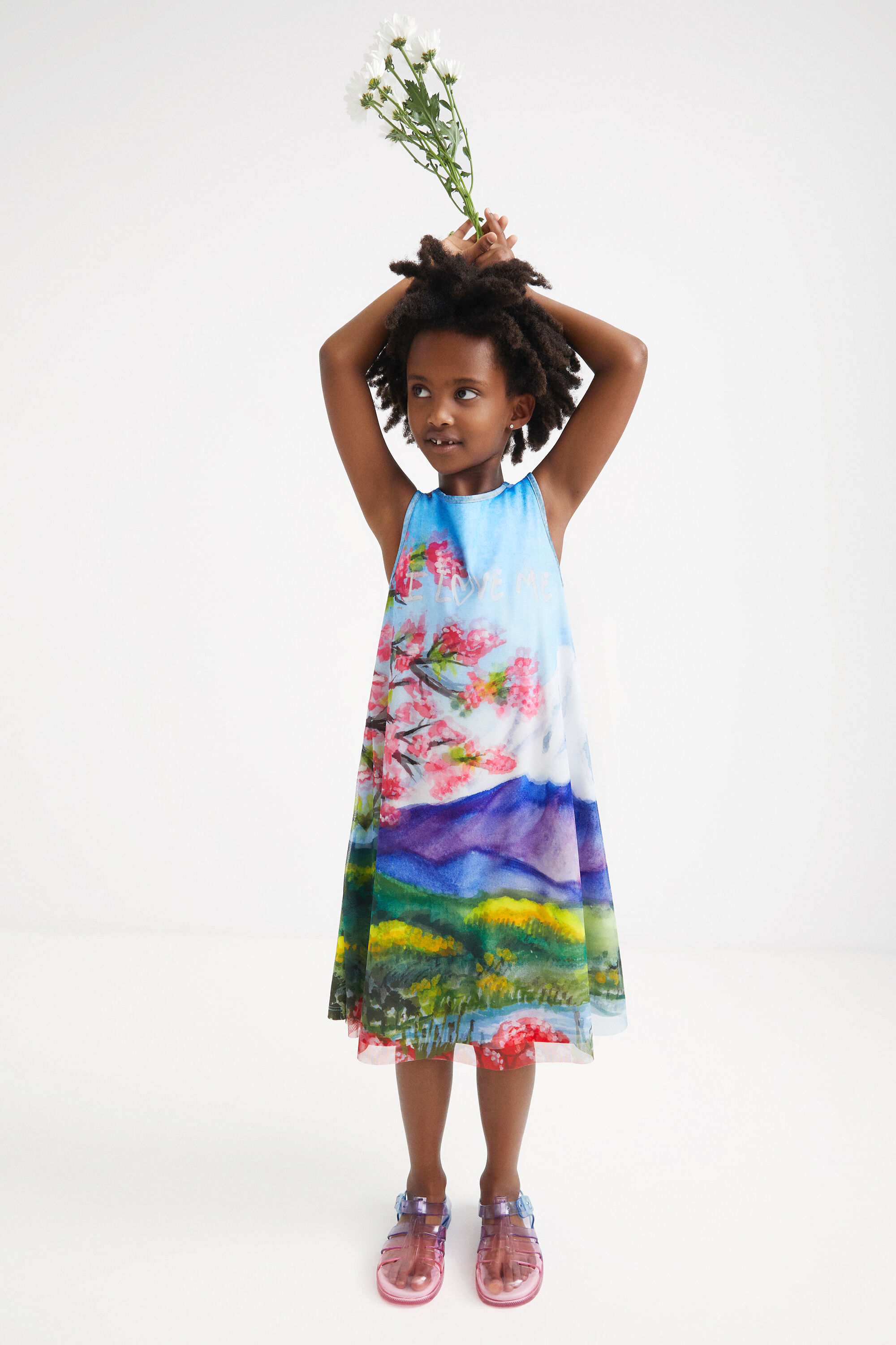 Robe DESIGUAL 7-8 ans bleu Enfant Fille Desigual Vêtements Desigual Enfant Robes  Desigual Enfant Robes  Desigual Enfant 