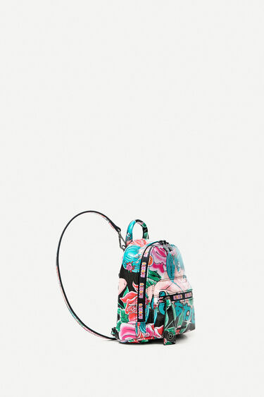 Printed mini-backpack | Desigual