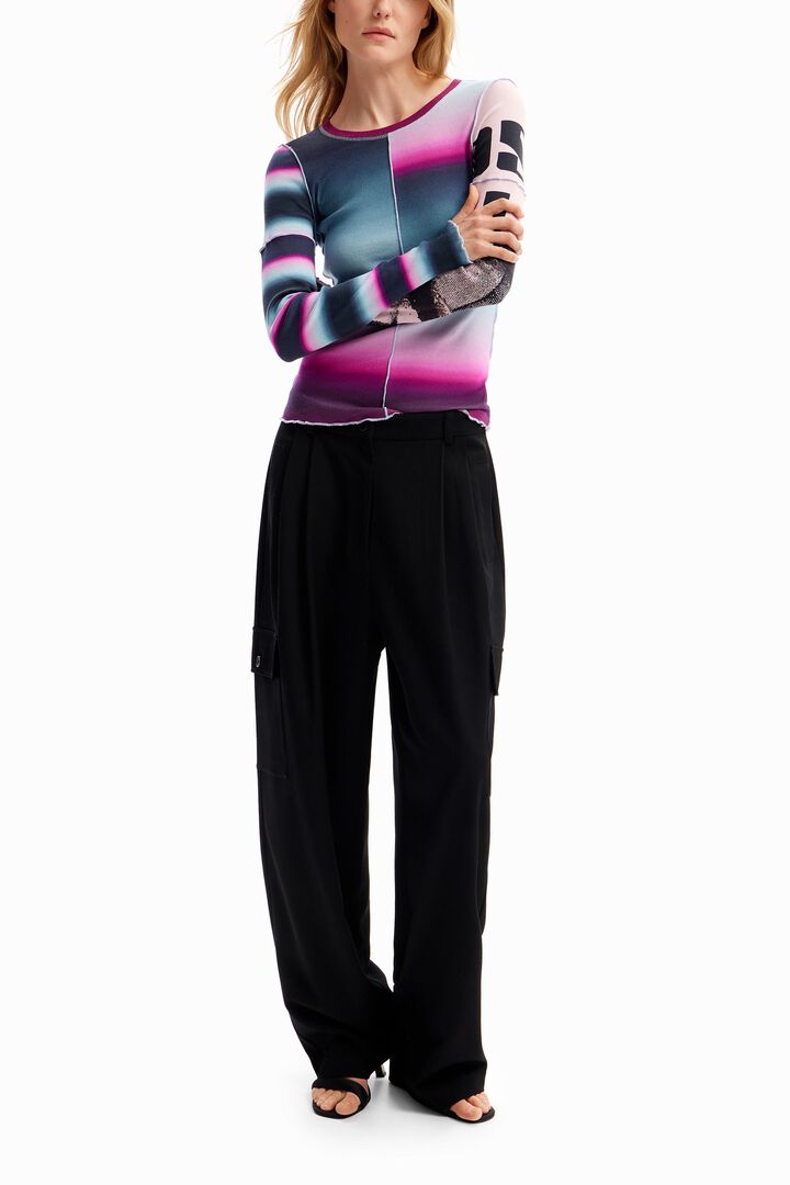 Camiseta patchwork tie-dye | Desigual