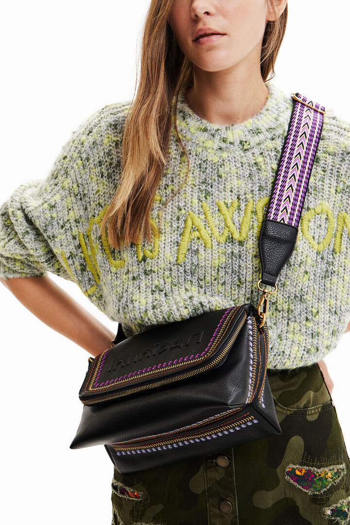 Backstitch crossbody bag | Desigual