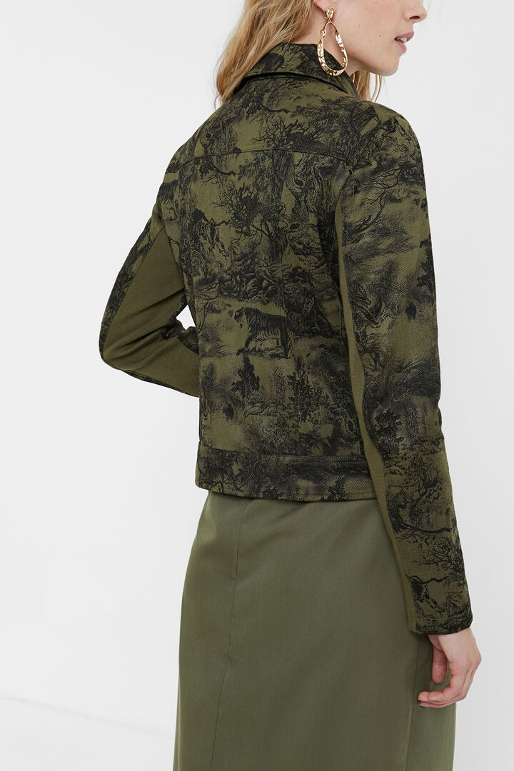 Slim fit biker jacket | Desigual