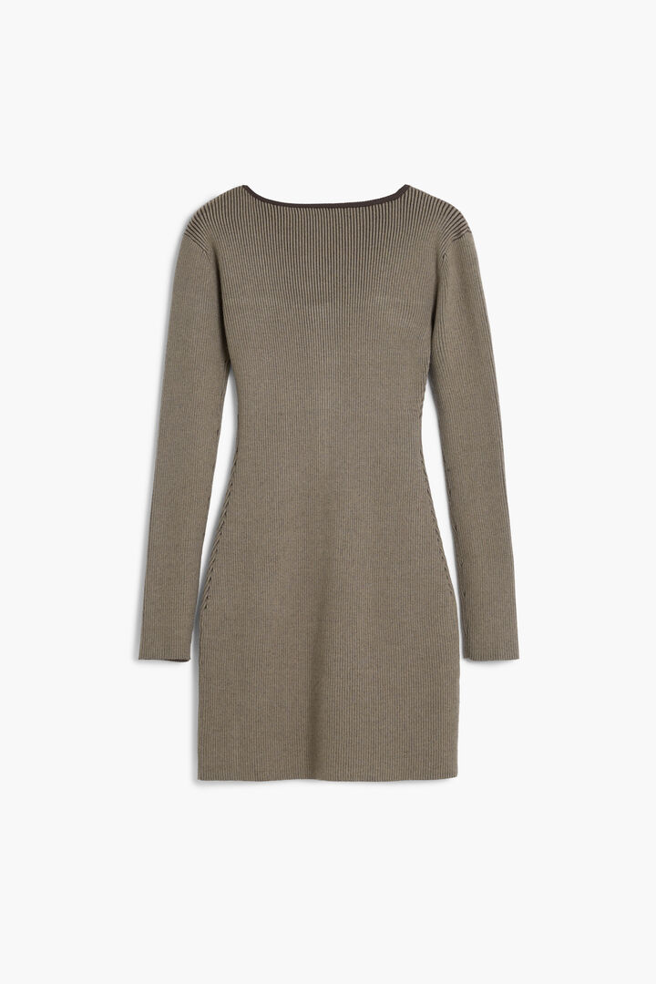 ZIPPER KNIT DRESS | Desigual