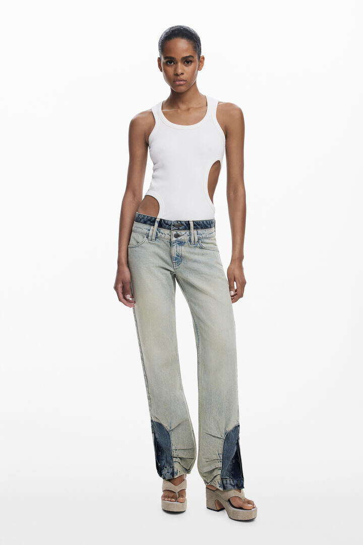 Pantaló vaquero combinado | Desigual