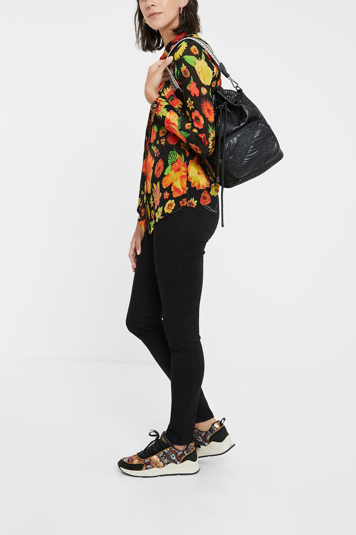 Raffbare Beuteltasche Steppstoff | Desigual