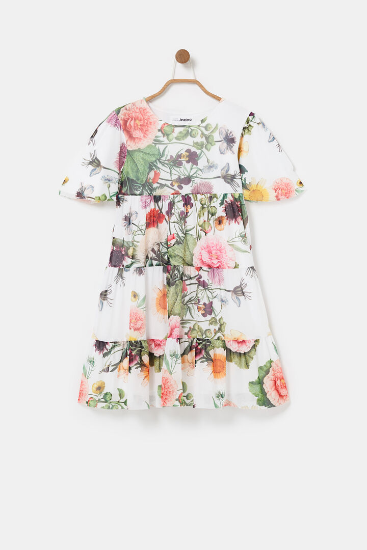 Short ruffle dress | Desigual