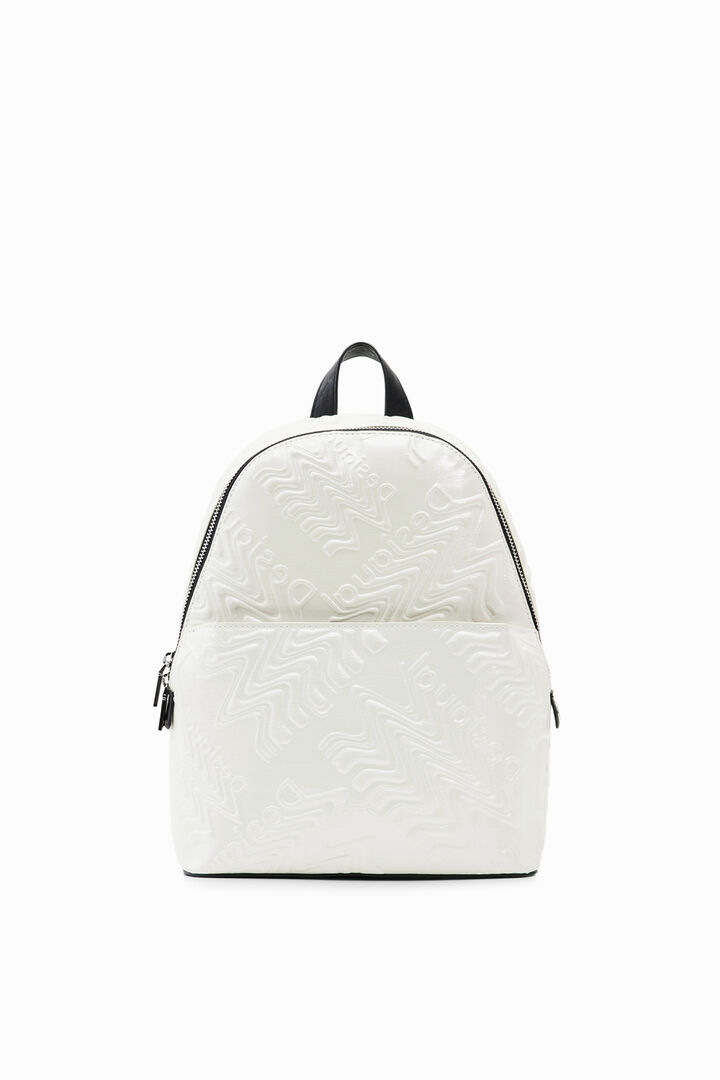 Small iridescent logo backpack | Desigual