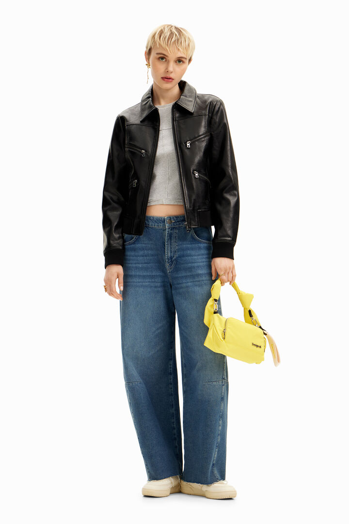 Retro biker jacket | Desigual
