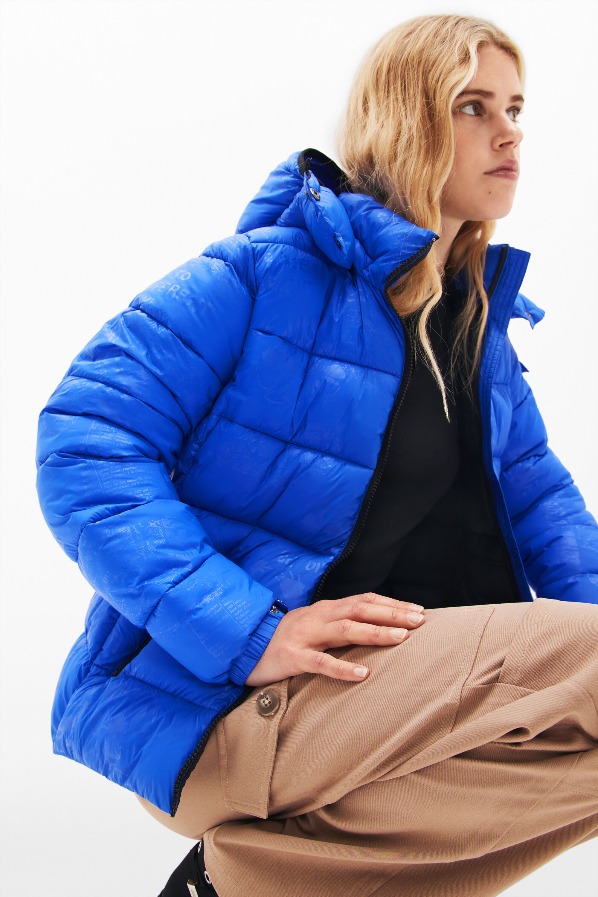 Manteau matelasse pour femme I Desigual