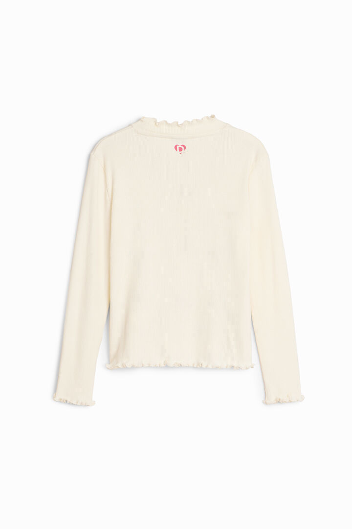 Camiseta manga larga flores | Desigual